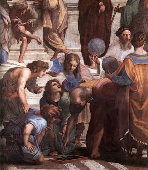 The School of Athens, RAFFAELLO Sanzio